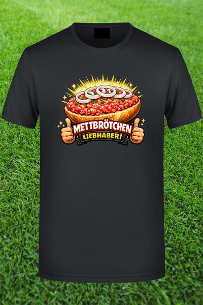 Mettbrötchen Liebhaber Shirt Daumen Hoch